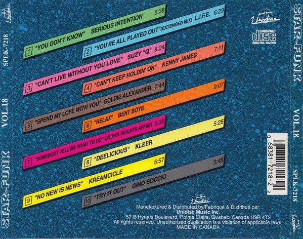 Various – Star-Funk Vol. 18 - cd
