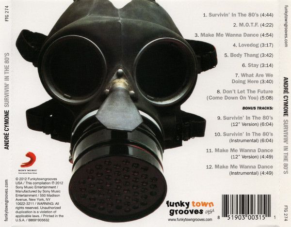 André Cymone – Survivin&#39; In The 80&#39;s  - cd