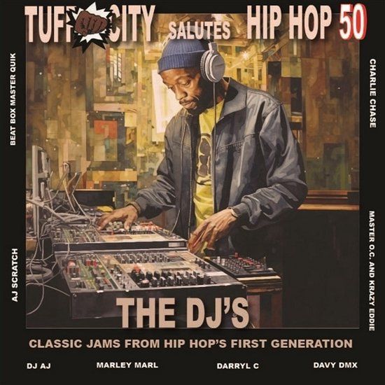 Various ‎– Tuff City Salutes Hip Hop 50: The DJ&#39;s - lp + 7&quot;