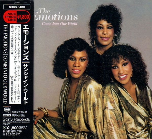 The Emotions – Come Into Our World - cd - near mint + obi strip