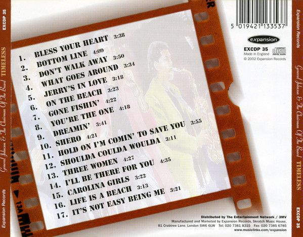 General Johnson And The Chairmen Of The Board – Timeless - cd
