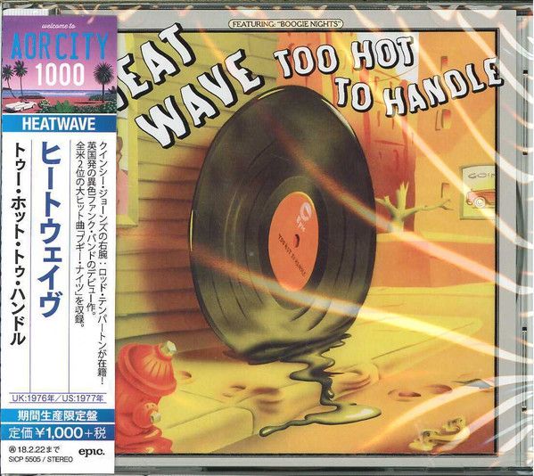 Heatwave – Too Hot To Handle - cd