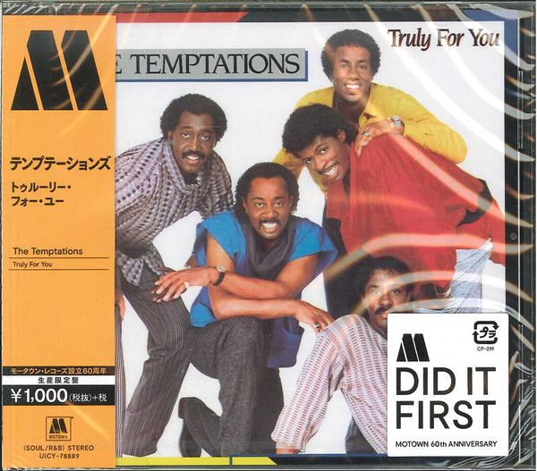 The Temptations – Truly For You - cd