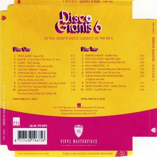 Various – Disco Giants 6  - 2cd