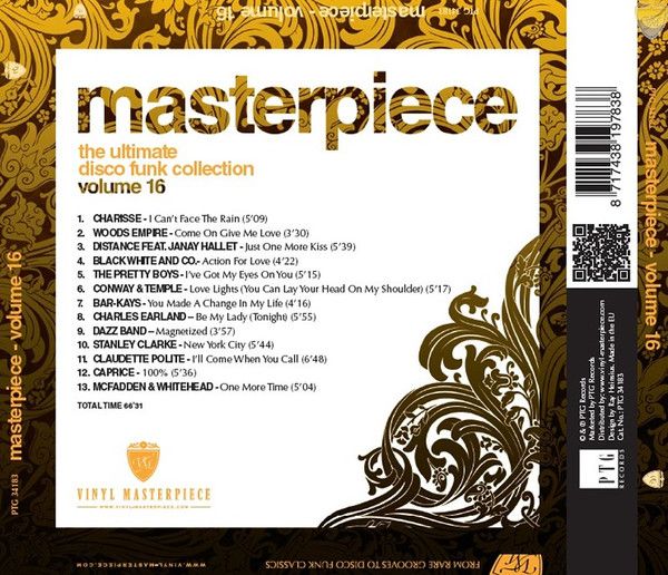 Various – Masterpiece Volume 16 - The Ultimate Disco Funk Collection - cd