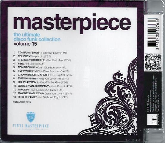 Various – Masterpiece Volume 15 - The Ultimate Disco Funk Collection - cd