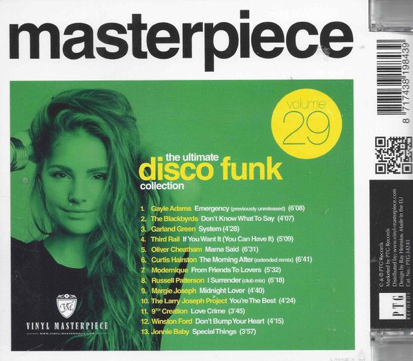 Various – Masterpiece Volume 29 - The Ultimate Disco Funk Collection - cd