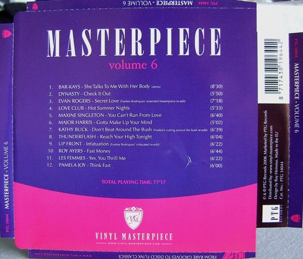 Various – Masterpiece Volume 6 - The Ultimate Disco Funk Collection - cd