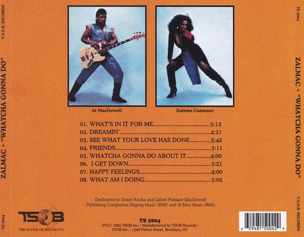 Zalmac – Whatcha Gonna Do  - cd
