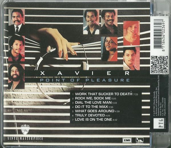 Xavier – Point Of Pleasure - cd
