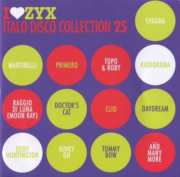 Various – I Love ZYX Italo Disco Collection 25