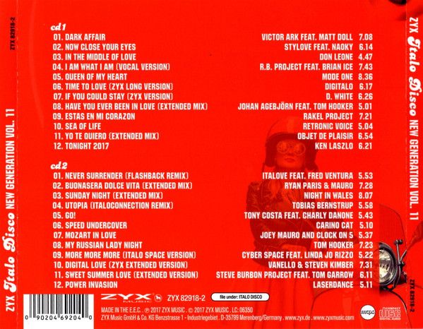 Various – ZYX Italo Disco New Generation Vol. 11 - 2cd