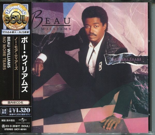 Beau Williams – No More Tears  - cd
