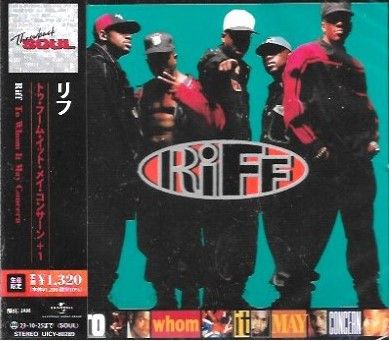 Riff – To Whom It May Concern - cd
