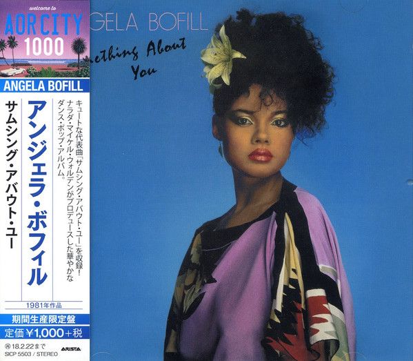 Angela Bofill – Something About You  - cd