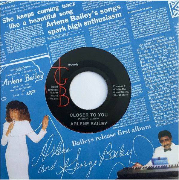 Arlene Bailey  ‎– Let&#39;s Stay In Love -7&quot;