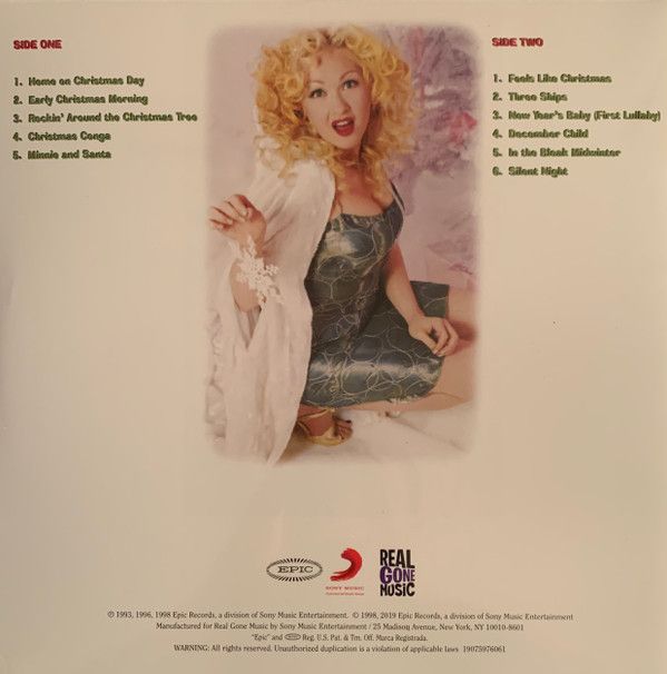 Cyndi Lauper ‎– Merry Christmas... Have A Nice Life - lp