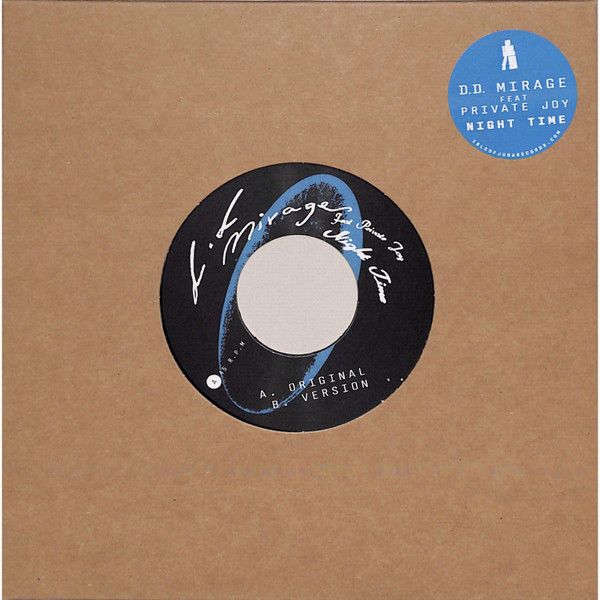 D.D. Mirage Feat. Private Joy (3) ‎– Night Time -7"