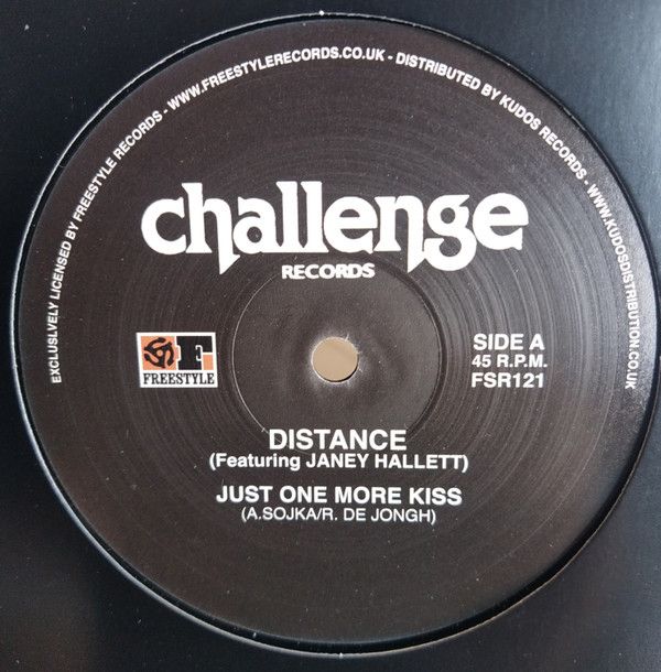 Distance  ‎– Just One More Kiss - 12&quot;