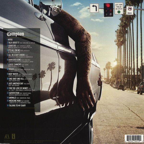 Dr. Dre ‎– Compton (A Soundtrack By Dr. Dre) - 2lp