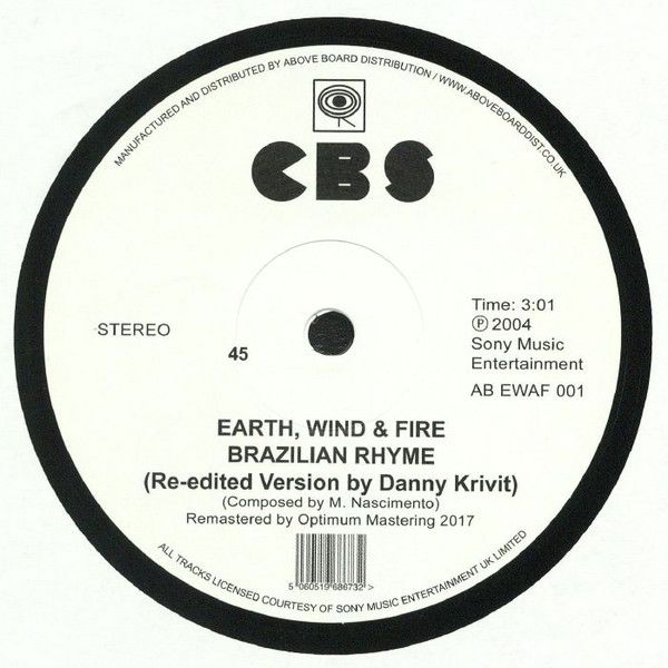 Earth, Wind &amp; Fire ‎– Brazilian Rhyme / Runnin&#39;