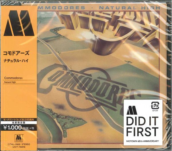 Commodores – Natural High - cd