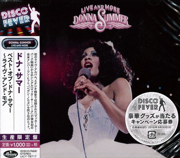 Donna Summer – Live And More - cd