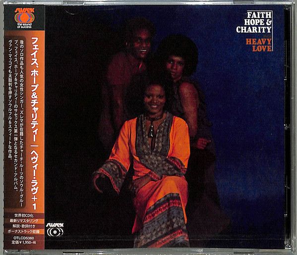 Faith, Hope &amp; Charity – Heavy Love - cd