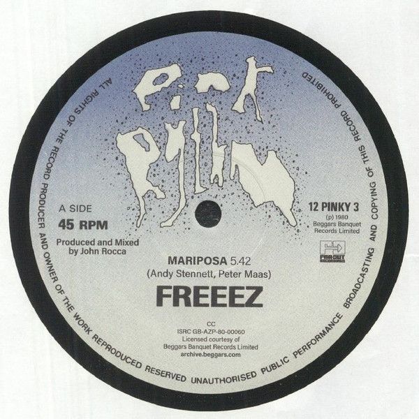 Freeez ‎– Mariposa / Alone -12&quot;