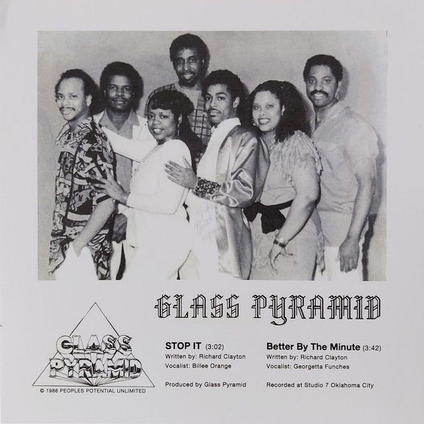 Glass Pyramid ‎– Stop It / Better By The Minute - 7&quot;