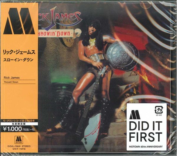 Rick James – Throwin&#39; Down - cd