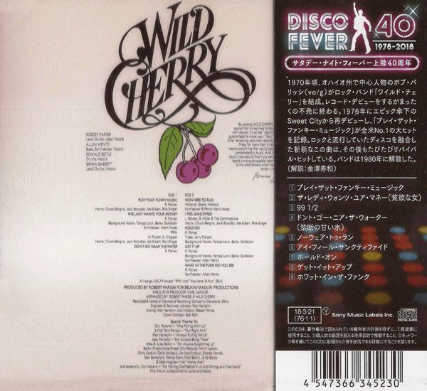 Wild Cherry – Wild Cherry - cd