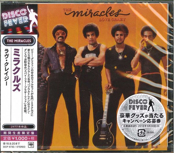 The Miracles – Love Crazy + 3  - cd