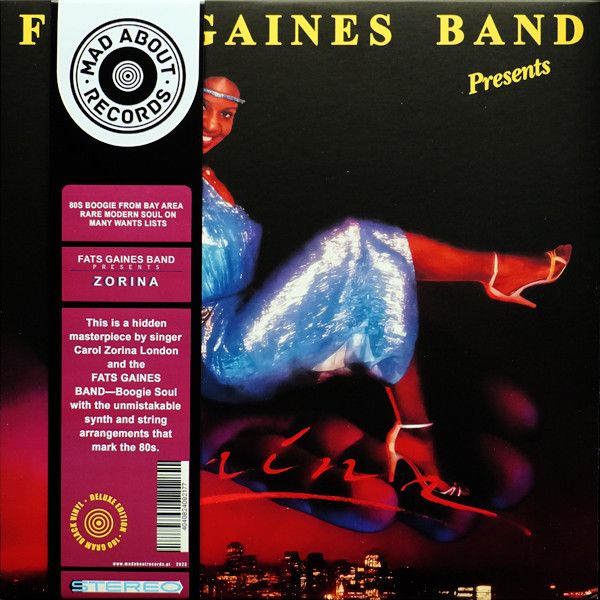 Fats Gaines Band* Presents Zorina* – Fats Gaines Band Presents Zorina - lp