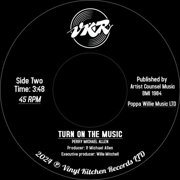 Perry Michael Allen ‎– Oowee / Turn On The Music -7&quot;