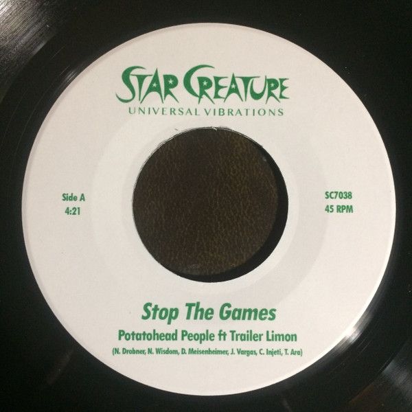 Potatohead People ft. Trailer Limon ‎– Stop the Games - 7&quot;