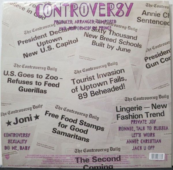 Prince ‎– Controversy - lp