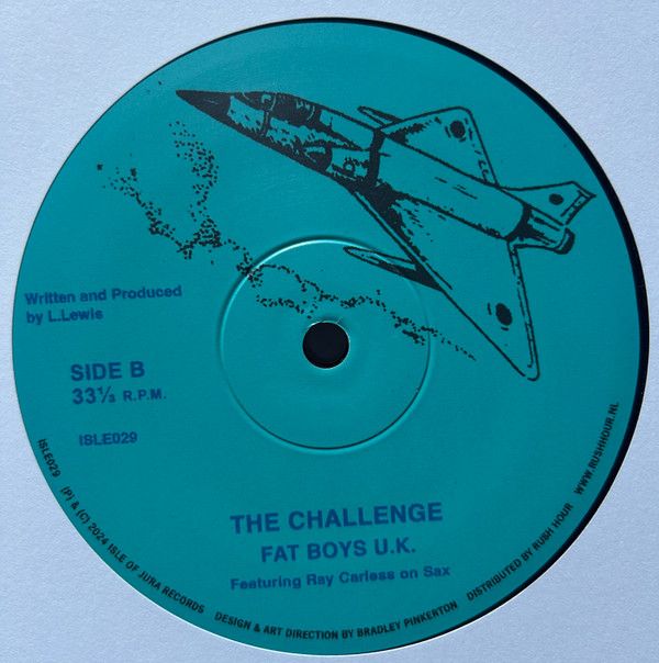 Steve Jones  / Fat Boys U.K. ‎– I Need You (By My Side) / The Challenge -12&quot;
