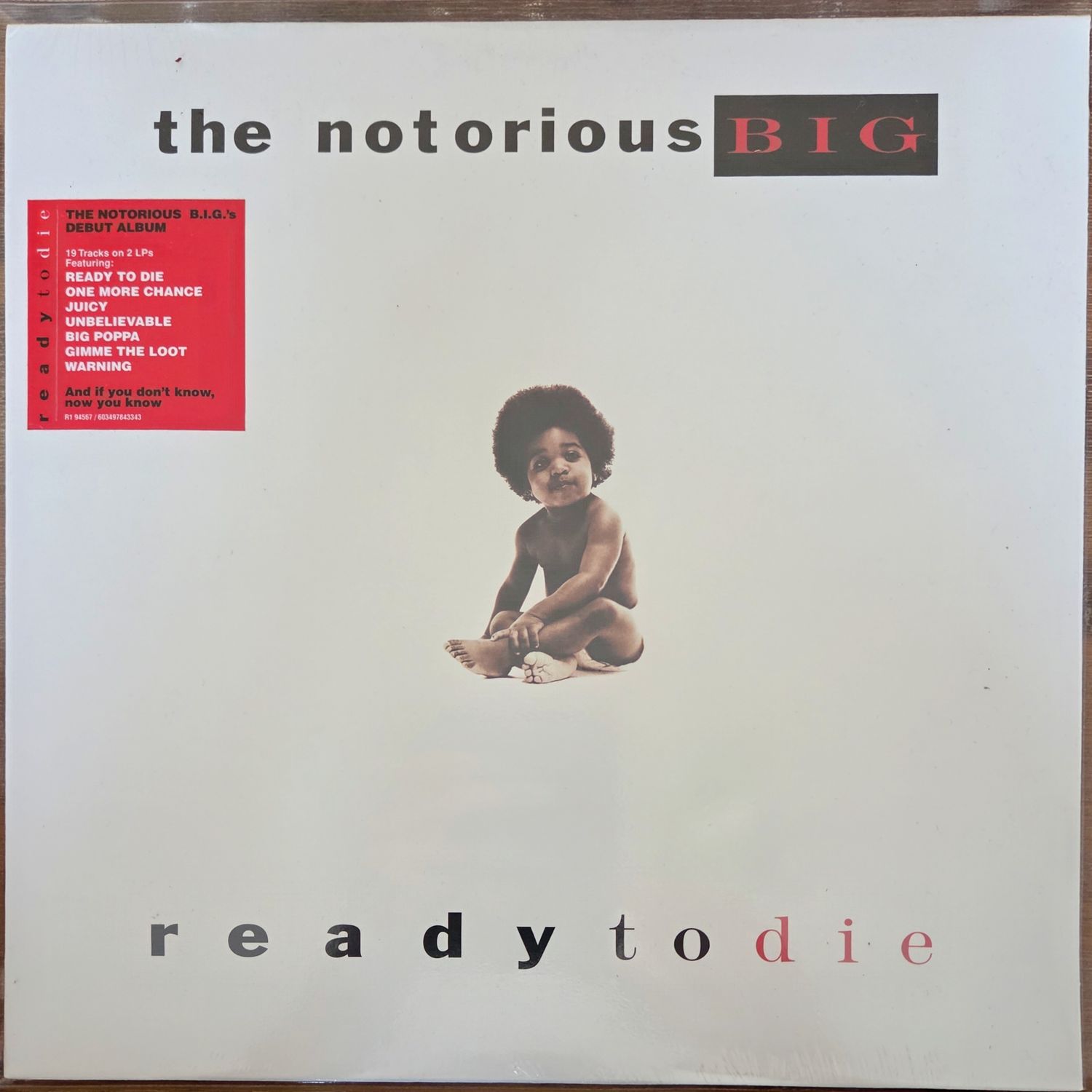 The notorious BIG - ready to die - 2 lp