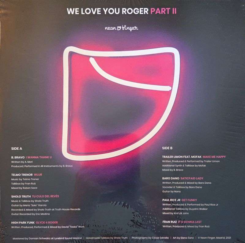We love you roger part 2 -lp