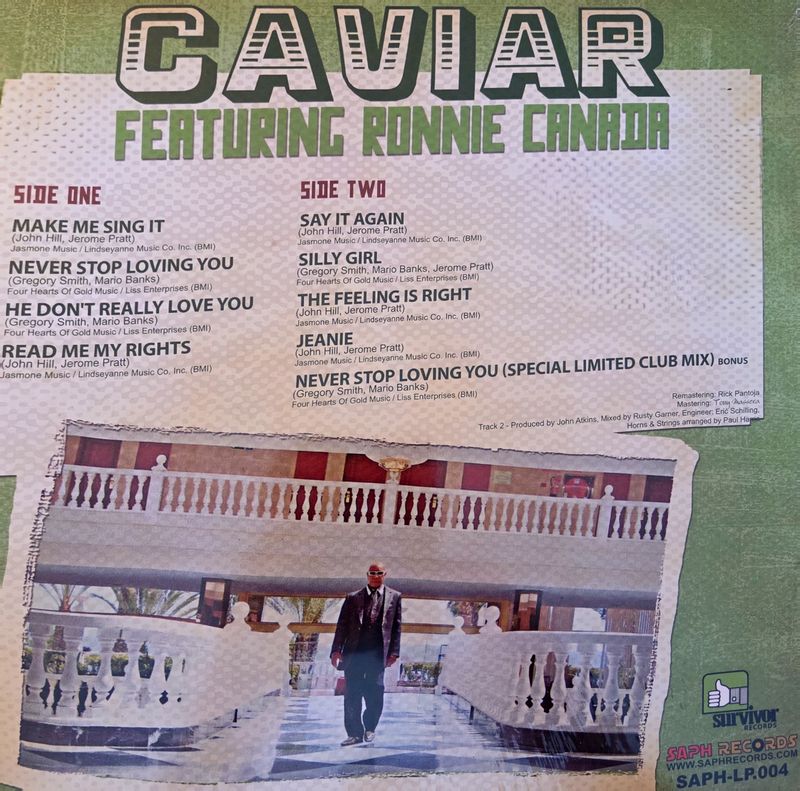 Caviar - Never Stop loving you  lp