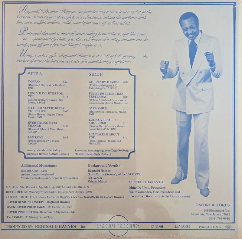 Reginald  Haynes - On wings of love