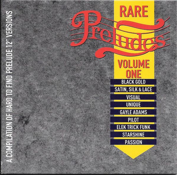Various – Rare Preludes Volume One - cd cardboard