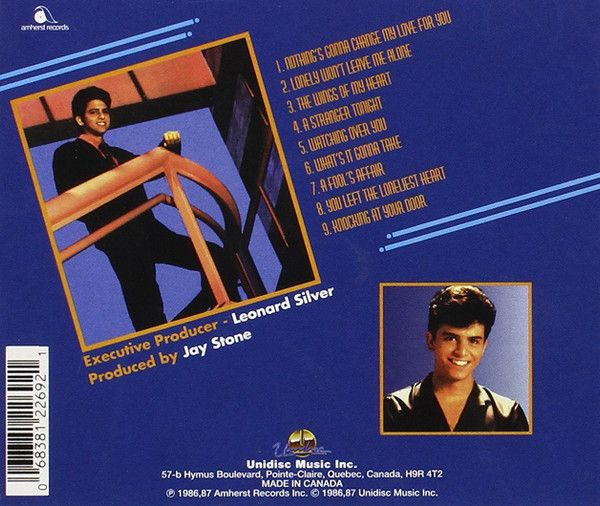 Glenn Medeiros – Nothing's Gonna Change My Love For You - cd cardboard