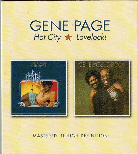 Gene Page – Hot City / Lovelock! - cd