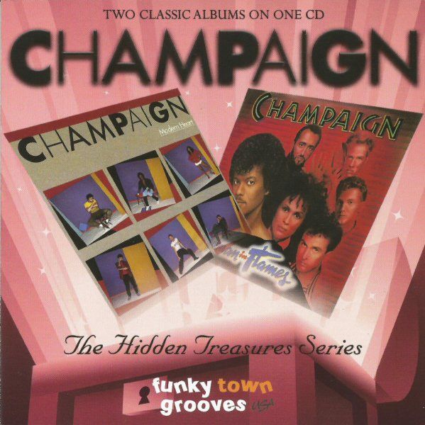 Champaign – Modern Heart / Woman In Flames - cd (  Cut out /drill in barcode)