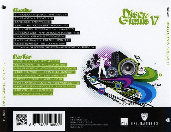 Disco Giants 17 - cd