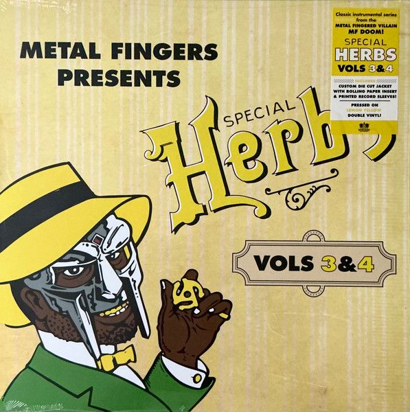 Mf Doom - Metal Fingers Presents: Special Herbs Vols 3 &amp; 4 (2 LP) (Coloured Vinyl)