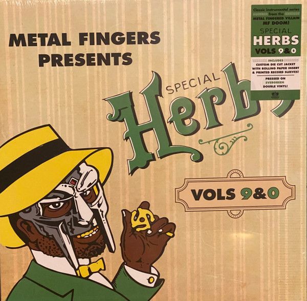Mf Doom - Metal Fingers Presents: Special Herbs Vols 9 &amp; 0 (2 LP) (Coloured Vinyl)