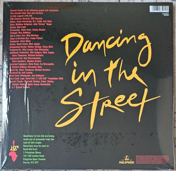 David Bowie &amp; Mick Jagger – Dancing In The Street - 12"